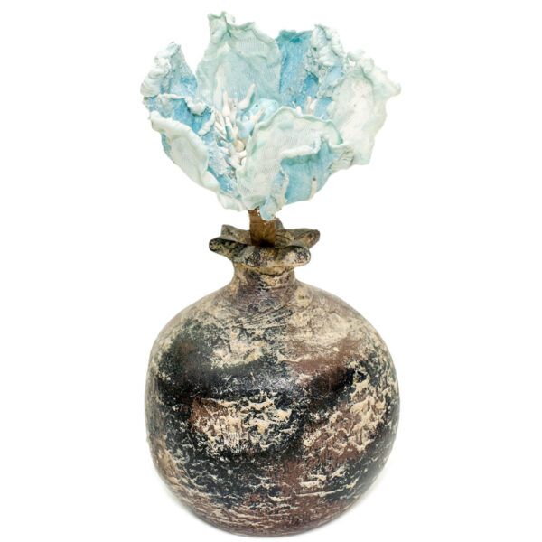 Decorațiune iarnă Crăciun baby magnolie înghețată