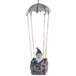 Decorațiune Moș Crăciun în balon