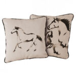 Set 2 Fețe Pernă Decorative din Catifea Free Spirit 45 x 45 cm