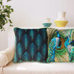 Set 2 Fețe Pernă Decorative din Catifea Spirituality 45 x 45 cm