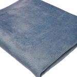 Păturică Cocolino catifelată și călduroasă albastru deschis 130x160 cm