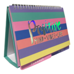 Planner Positive Mind Vibes Life cu post-it-uri