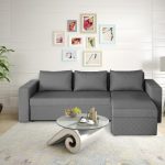 Coltar extensibil reversibil Napoli Gri, cu lada de depozitare,  247x148x78 cm