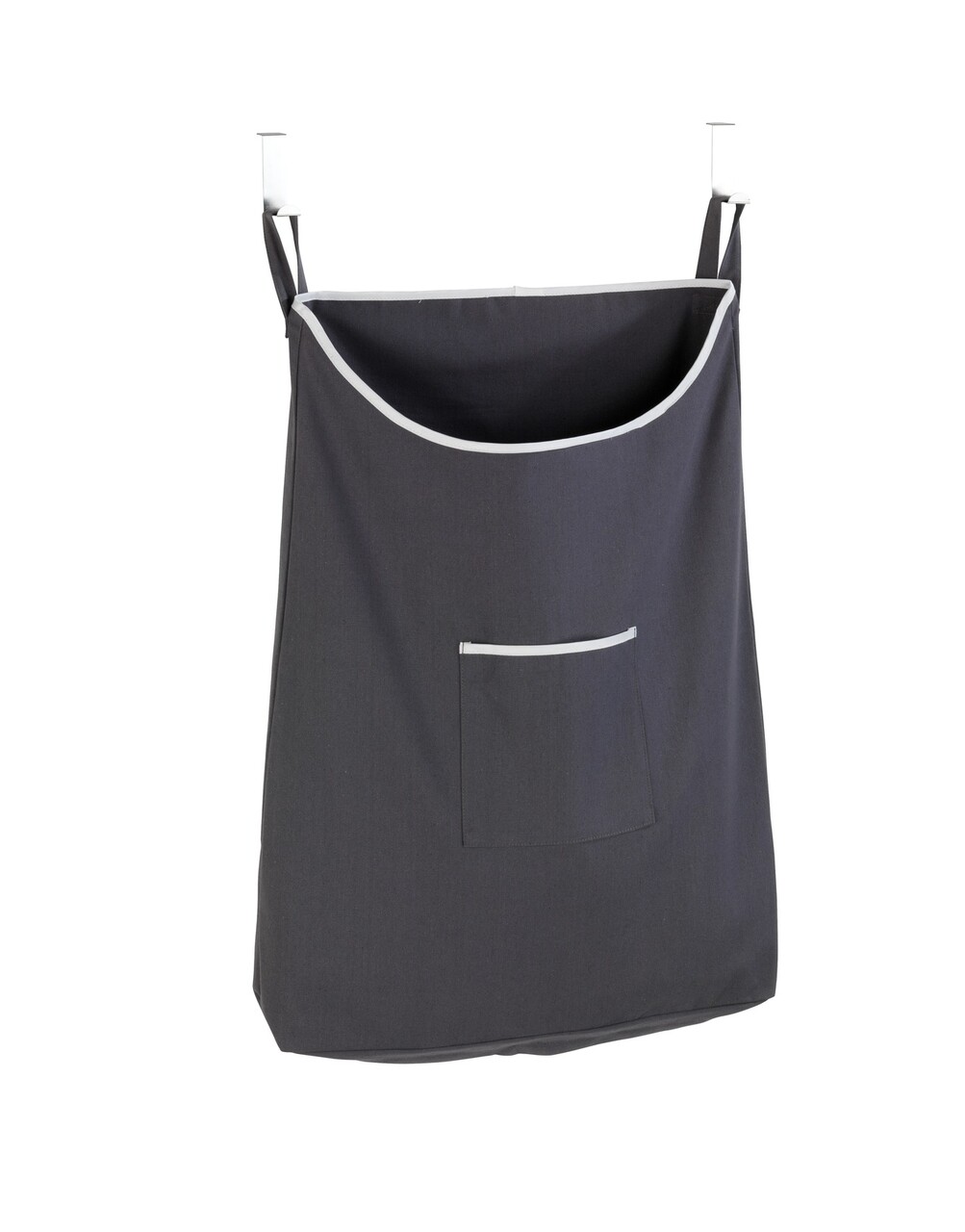 Cos de rufe cu montare pe perete, Wenko Canguro, 65 L, 100% bumbac/inox