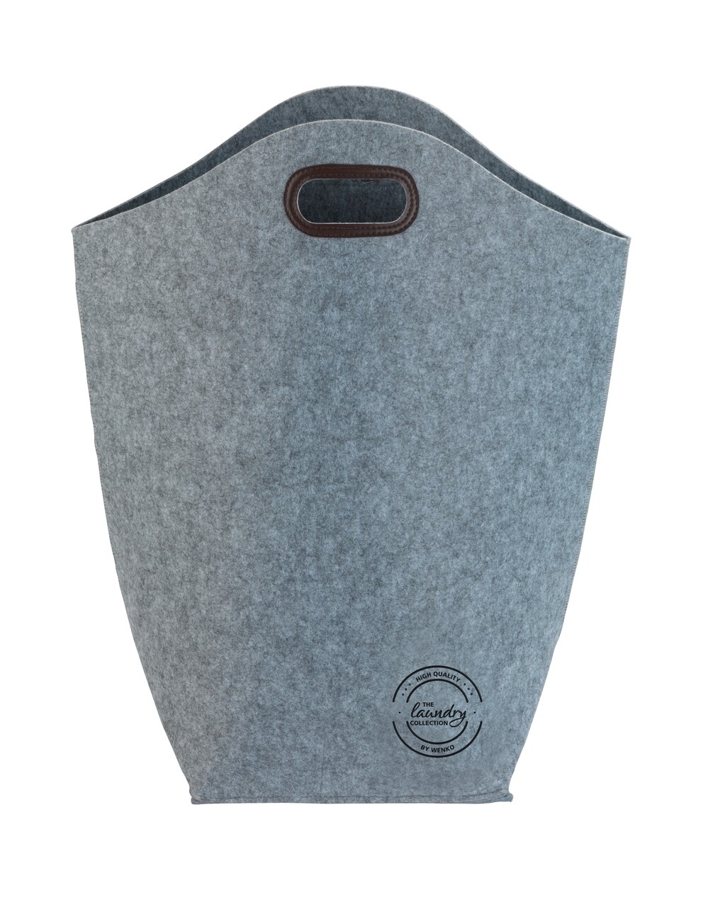 Cos pentru rufe, Wenko, Felt, 42 L, poliester, gri - 3 | YEO