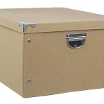 Cutie cu capac pentru depozitare, Havana, Bizzotto, pliabila, 50x40x25 cm