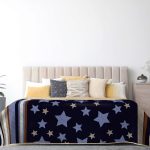 Cuvertura matlasata cocolino, Alcam, Stelle, 210x220 cm