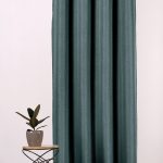 Draperie Mendola Interior, Butlet, 140x245 cm, poliester, turcoaz