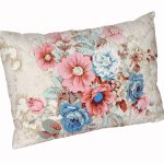 Perna Bouquet, microfibra matlasata Alcam, 50x70 cm