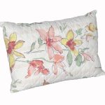 Perna Flore, microfibra matlasata, 50x70 cm