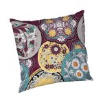 Perna Mandala, microfibra matlasata Alcam, 70x70 cm
