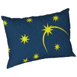 Perna Moon Night, microfibra matlasata Alcam, 50x70 cm