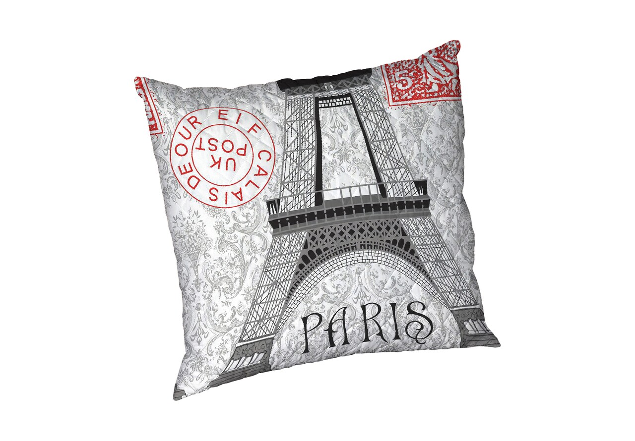 Perna Paris, microfibra matlasata, 70X70 cm