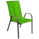 Perna scaun cu spatar Alcam, Midsummer, 105x48x3 cm, material impermeabil, Verde
