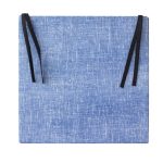 Perna scaun Fantezie Blue Black 39x39x3 cm