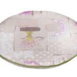 Perna scaun matlasata, Alcam, Lavanda Ø36 cm