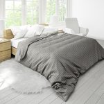 Pilota Alcam Damasc Grey 180x200 cm, umplutura bambus, 300 g/mp