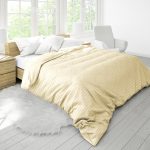 Pilota Alcam Damasc Ivoire 200x220 cm, umplutura bambus, 300 g/mp