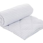 Pilota Alcam Damasc White Line 180x200cm, umplutura bambus, 300 g/mp