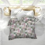 Pilota Alcam, Garden, microfibra matlasata, 140x200 cm, 250g/mp