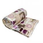 Pilota Alcam Lavanda microfibra matlasata 250gr/mp, 140x200 cm