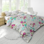 Pilota Alcam Rose microfibra matlasata 250gr/mp, 180x200 cm