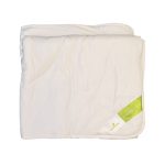 Pilota Nature Kids, 100x135 cm, umplutura 100% bambus, alb