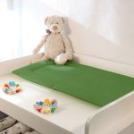 Saltea de infasat Travel Premium, 48x78 cm, Hipoalergenica, Pliabila, Verde