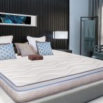 Saltea orto cu particule reci si ventilatie, doua fete, 19 zone de memorie si 7 zone de confort, 160x200x21 cm, 2 sp poli