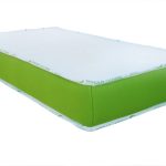 Saltea NATURE KIDS, husă cu fibre de bambus și structură cu spumă latex, 60 x 120 cm