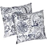 Set 2 perne Art, microfibra matlasata Alcam, 70x70 cm