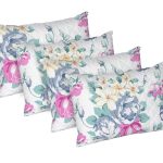 Set 4 perne Joanna, microfibra matlasata Alcam, 50x70 cm