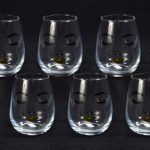 Set 6 pahare Face, Mercury, 460 ml, 9x11.5 cm, sticla