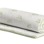 Topper saltea DormeVu Eucalyptus Confort, 7 zone, 90x200x3 cm, sp poli