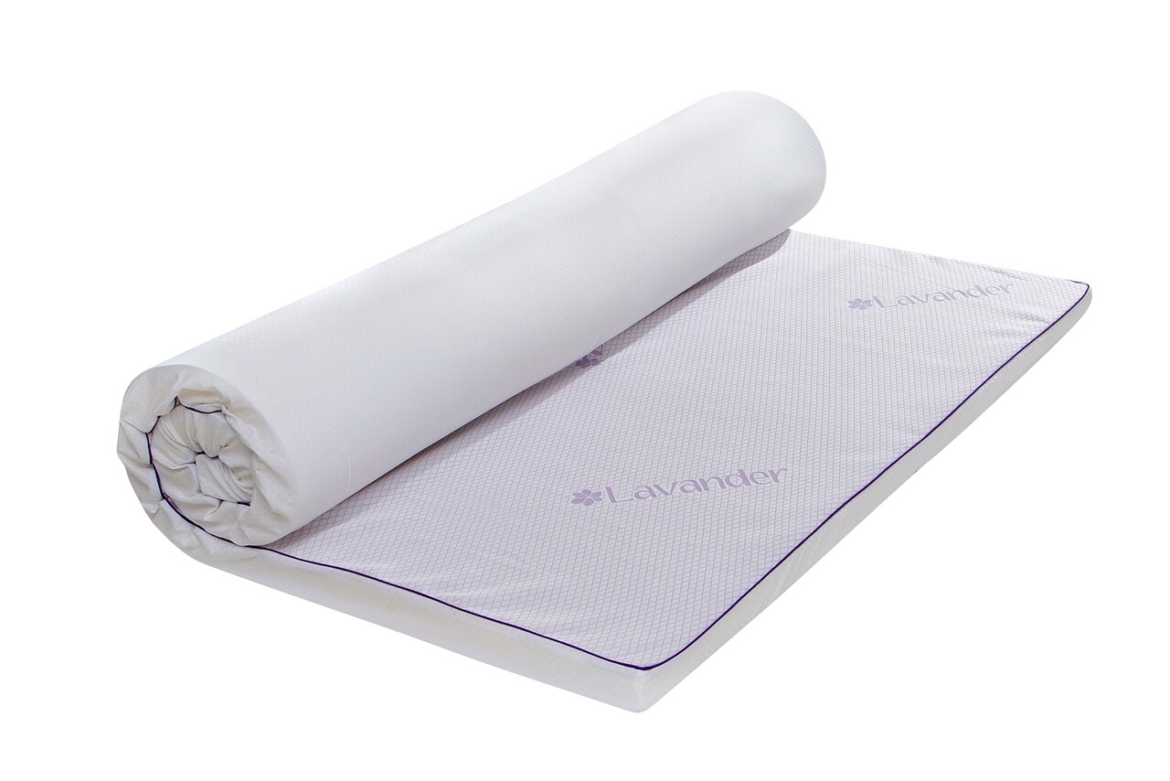 Topper saltea Lavanda Therapy Memory 7 zone de confort 140x200x5 cm, sp mem