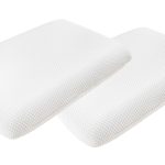 Set 2 perne albe Mini Sleep memoergo 30x60x10 cm