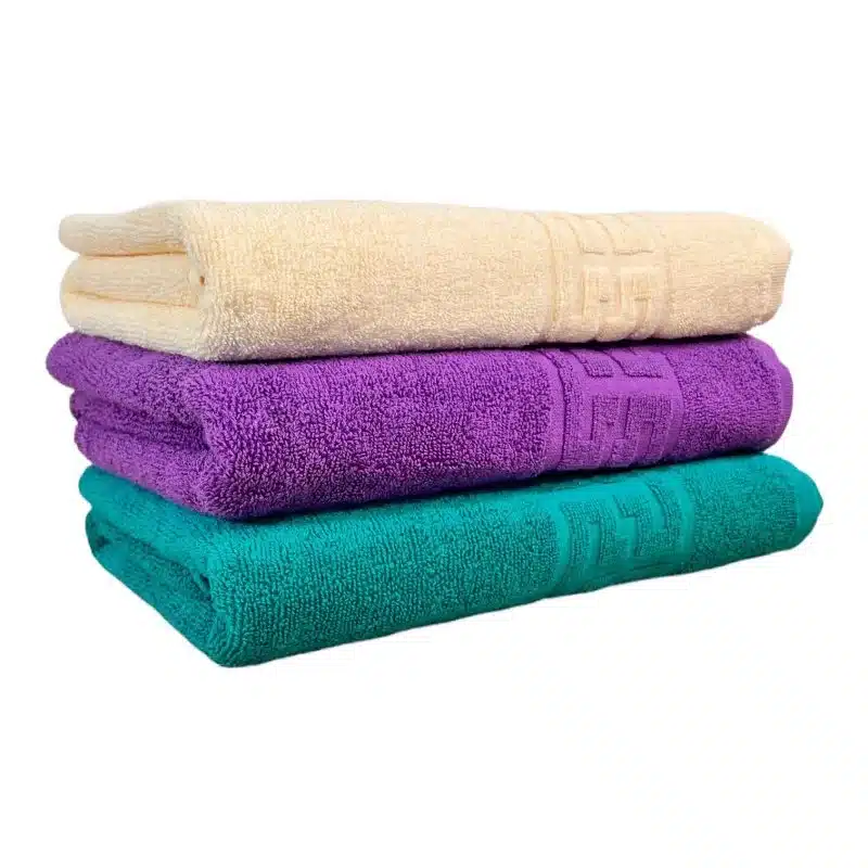 pachet-3-prosoape-baie-bumbac-100-550g-greek-verde-mov-bej-st10194-800x800.jpg Set 3 Prosoape 70x130 cm Bumbac 500 gr/mp Greek Border Verde/Mov/Ivoire - imagine 1