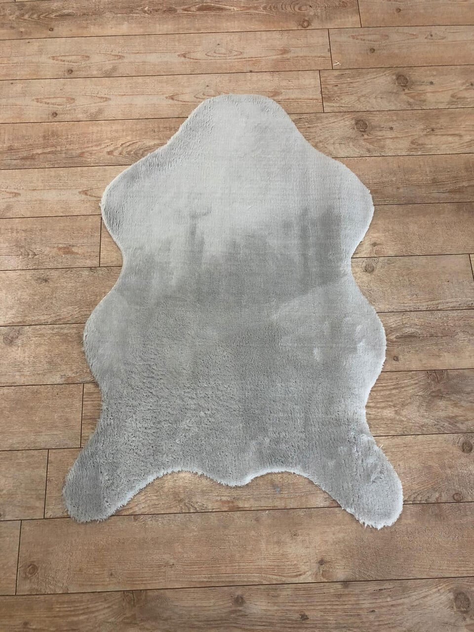 Covor, Post Plush, 120x170 cm, Poliester, Gri deschis - 3 | YEO