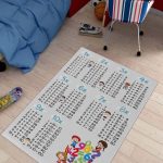 Covor de hol, HMNT467, 80x300 cm, Poliester, Multicolor