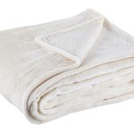 Patura Penelopa, Bizzotto, 130x160 cm, 100% poliester, ivoriu