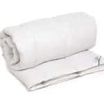 Pilota DormeVu alba Puf si Pana, 140x200 cm - Puf de gasca 40%, pana mica de gasca 60%