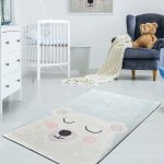Covor, Baby Bear  , 50% catifea/50% poliester, Multicolor