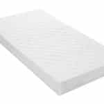 Saltea cu arcuri duble conice pentru pat copii Spring, husa matlasata, 60x120 cm, H 10 cm