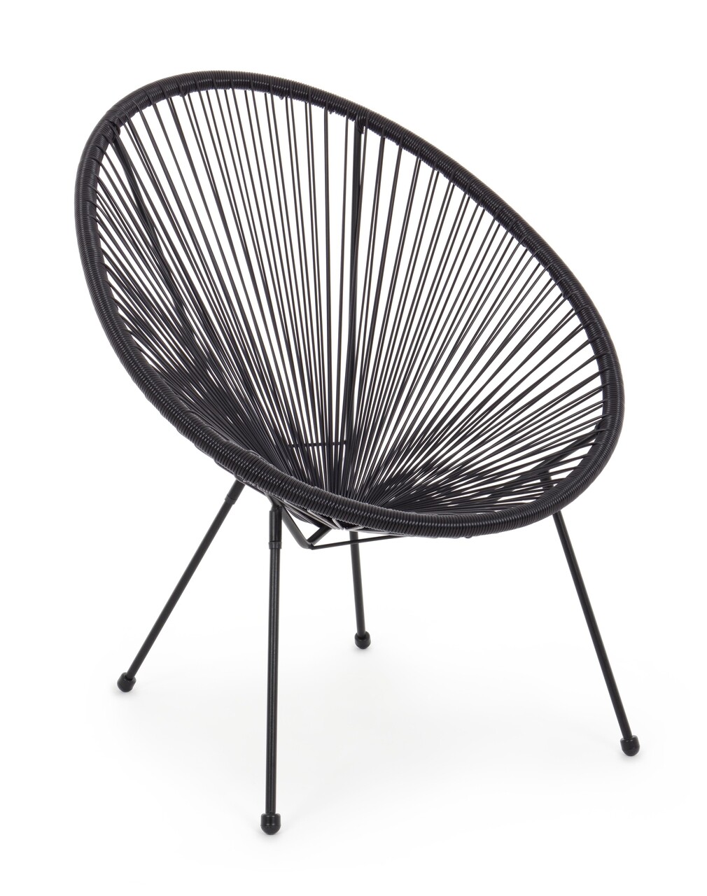 l-scaun-pentru-gradina-parker-bizzotto-72x78x89-cm-otelpolietilena-negru Scaun pentru gradina Parker, Bizzotto, 72x78x89 cm, otel/polietilena, negru - imagine 1