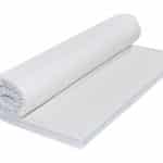 Topper, 90x190x5 cm, Arctic Duo Medium, particule gel racoritor, husa ioni argint