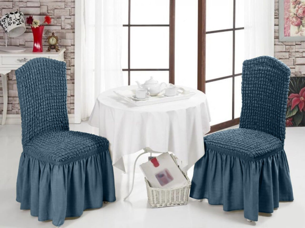 l-set-6-huse-elastice-scaun-bulsan-poliester-gri-antracit Set 6 huse elastice scaun, Bulsan, poliester, gri antracit - imagine 1