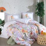 Lenjerie de pat DormeVu Classy, 100% bumbac, Garden Dreams